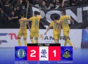 Pangsuma FC Taklukkan Bintang Timur Surabaya Lewat Pertarungan Sengit