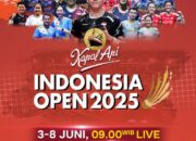 Saksikan Perjuangan Wakil Merah Putih di  Indonesia Open 2025, 3-8 Juni di iNews Premium Sports